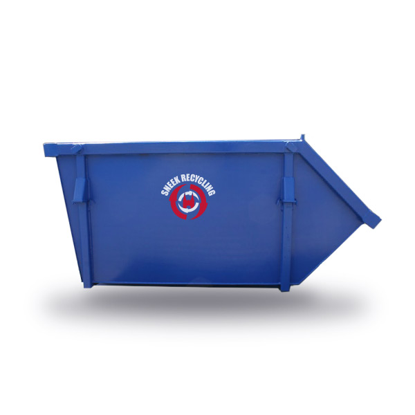 Afval container van Sneek Recycling voor o.a. 3m3 snoeiafval