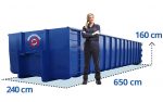 20m3 tuinhout container - Afbeelding 2